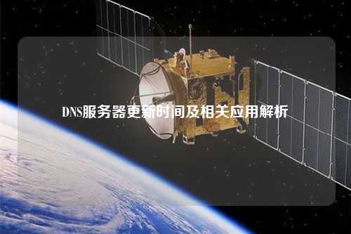 DNS服務器更新時間及相關應用解析