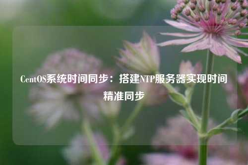 CentOS系統時間同步：搭建NTP服務器實現時間精準同步